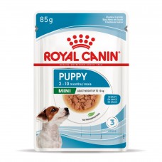 ROYAL CANIN MINI PUPPY вологий корм для цуценят малих порід у соусі 85г*12шт