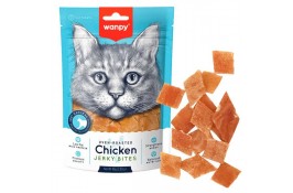 Wanpy Chicken Jerky Bites лакомство для котов с курицей 80 г