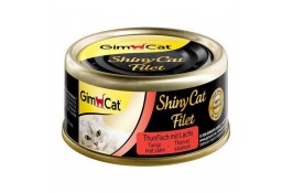 GimCat Shiny Cat Filet тунець та лосось 70g