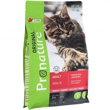 Pronature Original Cat Adult Chicken with Lamb сухий корм для дорослих котів з куркою та ягням 2,27 кг