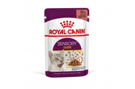 ROYAL CANIN SENSORY TASTE вологий корм для дорослих котів в соусі 85г*12шт
