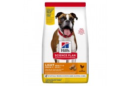 Hill’s SP Adult Light Medium Breed сухий корм для собак середніх порід схильних до зайвої ваги з куркою 14 кг