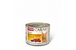 Animonda Carny Adult Beef, Chicken + Duck hearts влажный корм с говядиной, курицей и утиными сердцами для кошек 200 г