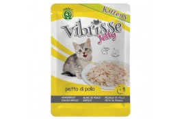 Vibrisse Jelly вологий корм для кошенят з курячою грудкою в желе 70 г 