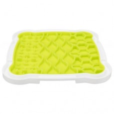 Trixie Lick'n'Snack миска для медленного кормления (салатовая) 20х20 см