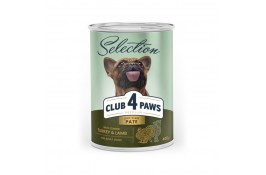 Club 4 Paws Premium Selection паштет для собак малых пород с индейкой и ягненком 400 г