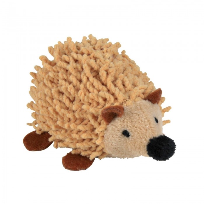Trixie игрушка для кошек Ёжик плюшевый лохматый 8 см