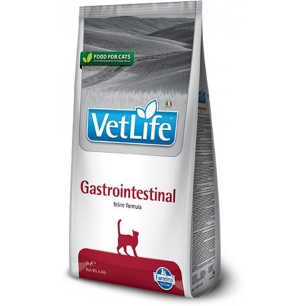 Farmina Vet Life Gastrointestinal сухий корм для котів при захворюванні шлунково-кишкового тракту 0,4 кг