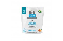Brit Care Dog Grain-free Junior Large Breed беззерновий корм для молодих собак великих порід з лососем 1 кг