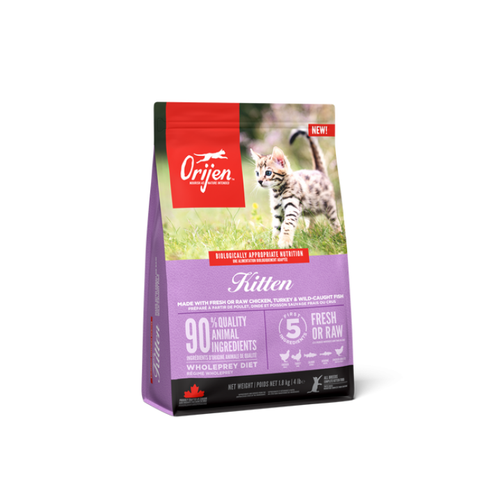 ORIJEN KITTEN сухой корм для котят с птицей и рыбой 0,34 кг