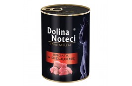 Dolina Noteci Premium влажный корм с телятиной для кошек 400 г