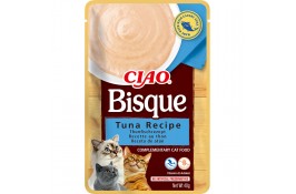INABA CIAO Bisque влажный корм для котов пюре из тунца 40 г