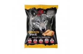 Alpha Spirit Dog Snacks Chicken напіввологі ласощі з курки 50г (кубики)