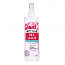Nature`s Miracle "JFC Pet Block Cat Repellent" спрей-відлякувач для котів для корекції поведінки 236 мл