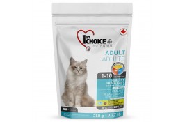 1st Choice Adult Healthy Skin & Coat сухой корм для кошек с лососем 0,35 кг