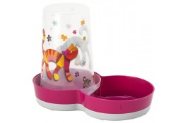 MODERNA TASTY LARGE FRIENDS FOREVER Автокормушка/Автопоилка (розовая) 1,5 л