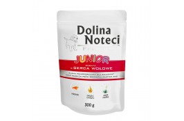 Dolina Noteci Premium влажный корм для щенков с говяжьим сердцем 300 г