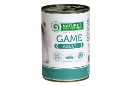 Nature's Protection Adult Game вологий корм для собак усіх порід з дичиною 800 г*6шт.