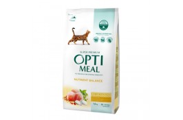 Optimeal Adult Cat Chicken сухий корм для котів з куркою 1,5 кг
