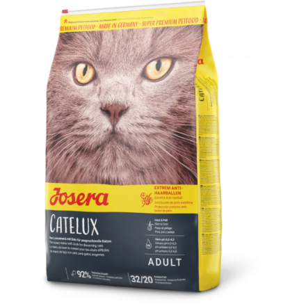 Josera Catelux сухий корм для котів з ефектом виведення шерсті 4,25 кг