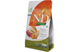Farmina N&D Pumpkin Duck & Cantaloupe Adult сухой беззерновой корм для взрослых кошек с уткой и тыквой 0,3 кг