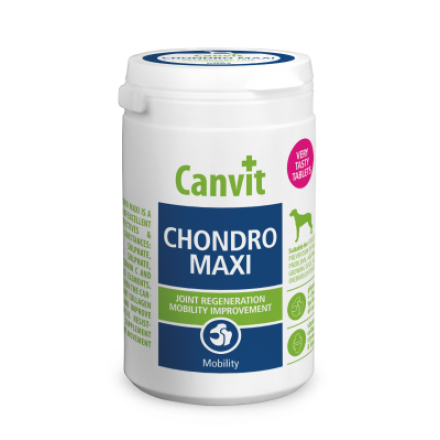 Canvit Chondro Maxi комплексный препарат для улучшения подвижности суставов у собак крупных пород 230 табл.