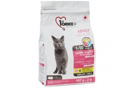 1st Choice Adult Indoor Vitality Chicken сухой корм для кошек с курицей 0,907 кг