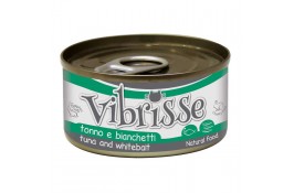 Vibrisse вологий корм для котів з тунцем і корюшкою 70 г