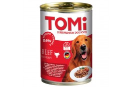 TOMI BEEF влажный корм для собак с говядиной в соусе 400 г