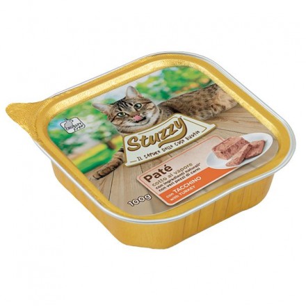 Stuzzy Cat Turkey паштет для котов с индейкой 100г*32шт