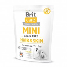 Brit Care GF Mini Hair and Skin (для собак малих порід) 0,4 кг