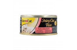 GimCat Shiny Cat Filet курка та креветки 70g