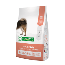 Nature's Protection Adult All Breeds сухой корм для взрослых собак всех пород 4 кг