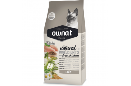 Ownat Classic Light сухой корм для кошек с лишним весом с курицей 1,5 кг