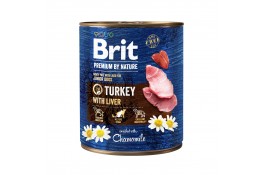 Brit Premium by Nature з індичкою та печінкою для цуценят 800 г