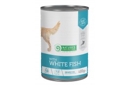 Nature's Protection with White Fish вологий корм для собак з білою рибою 400 г* 6шт.