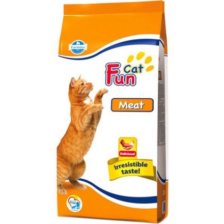 Farmina Fun Cat Meat сухий корм для дорослих котів з м'ясом 20 кг