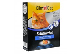 GimCat Cat Topinis - вітамінізовані ласощі для котів, з лососeм&nbsp;і таурином 650шт./420г