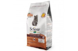 SCHESIR CAT STERILIZED & LIGHT сухий корм для кастрованих та стерилізованих котів з куркою 10 кг