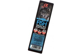 Alpha Spirit Dog Snacks Fish напіввологі ласощі для собак з риби 35г (кубики)