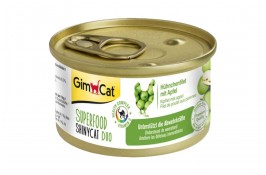 GimCat Shiny Cat SUPERFOOD курка з яблуками 70g