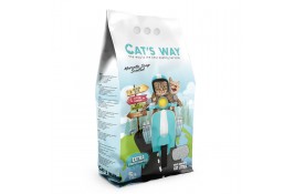 CAT'S WAY бентонитовый наполнитель для кошек с ароматом марсельского мыла 5 л
