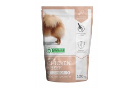 Nature's Protection Healthy Growth влажный корм для юниоров малых пород с курицей и говядиной 100 г*12шт