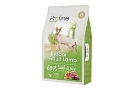 Profine Cat Indoor ягненок для выведения шерстяных комочков у котов 10 kg