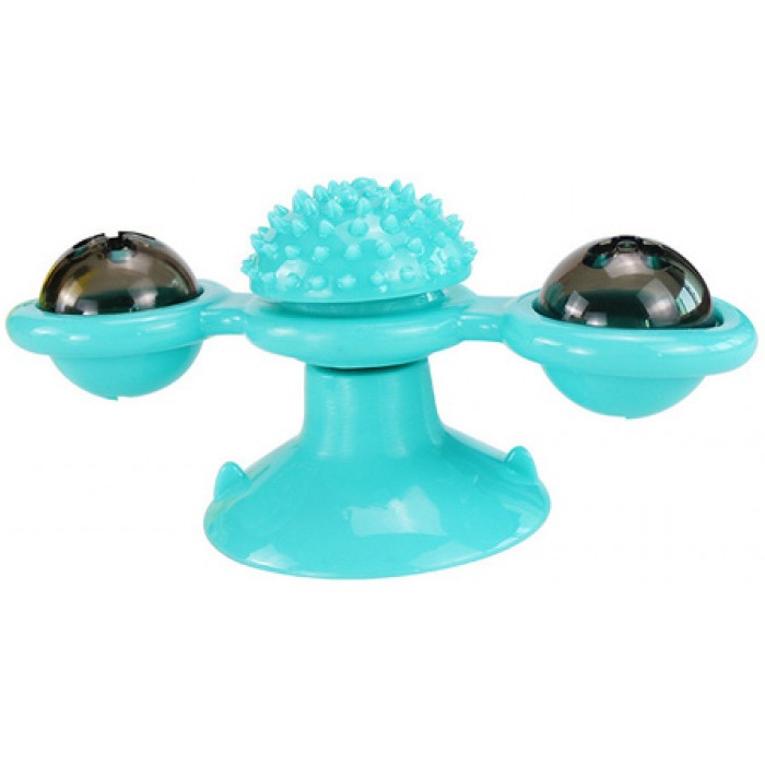 AnimAll CrazZzy 9888 інтерактивна іграшка для котів на присосці "Крейзи Кєт" (м'ятна)