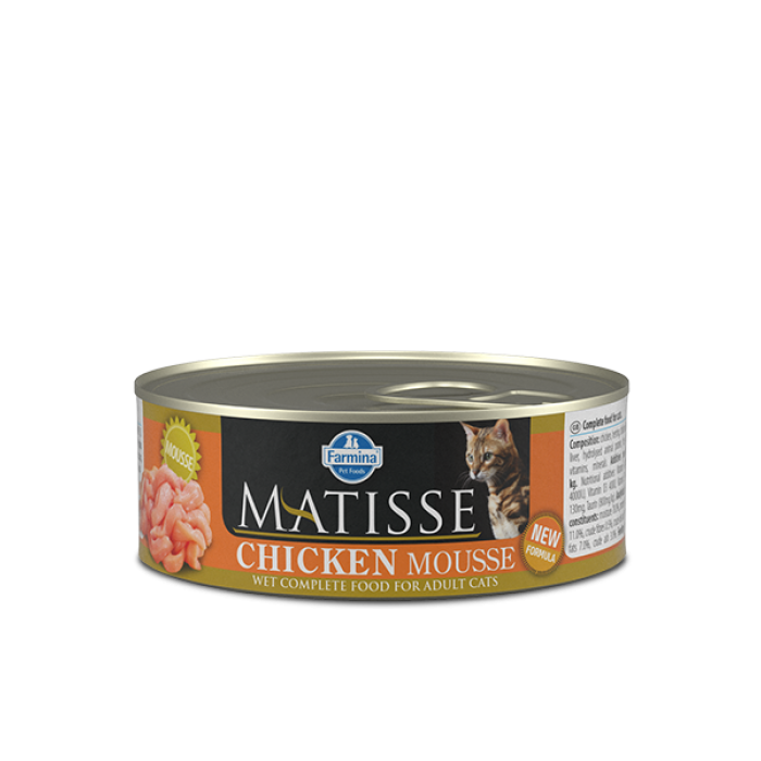 Farmina Matisse Cat Mousse Chicken влажный корм для кошек с курицей 85 г