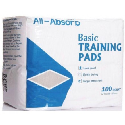 All-Absorb Basic пеленки для собак 56х56 см 100 шт