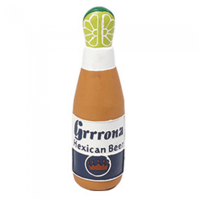 Croci Beer игрушка для собак "Бутылка пива" с пищалкой 18 см