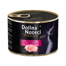 Dolina Noteci Premium влажный корм с индейкой для котят 185 г