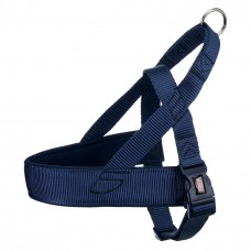 Trixie Premium шлея норвежская для собак средних и крупных пород цвета индиго размер M–L: 53–66см/40мм